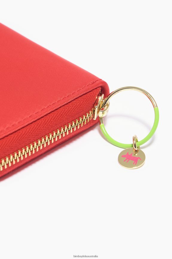 Accessories 4062VZ1074 Red Bimba Y Lola Nylon Book Wallet