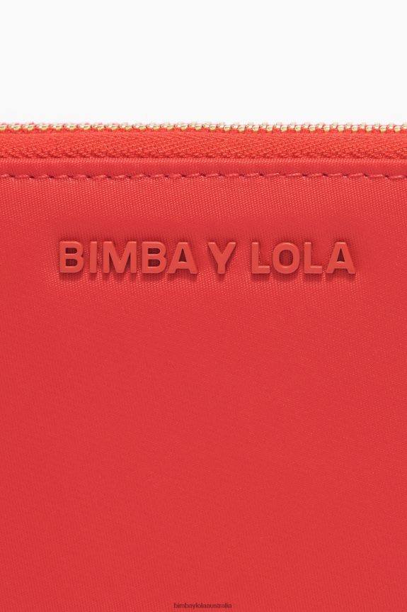 Accessories 4062VZ1074 Red Bimba Y Lola Nylon Book Wallet