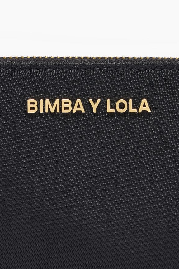 Accessories 4062VZ1076 Black Bimba Y Lola Nylon Book Wallet