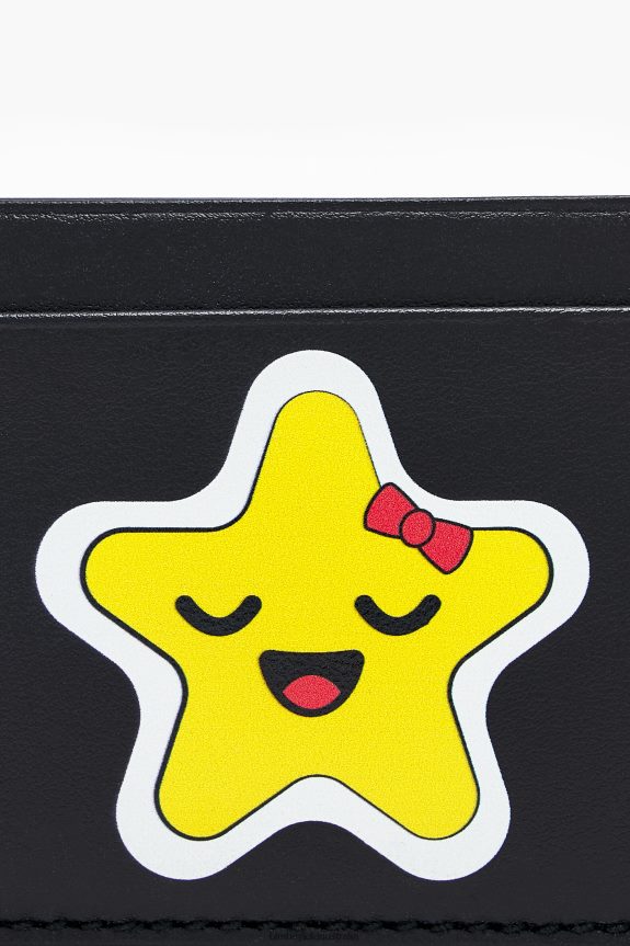 Accessories 4062VZ1123 Black Bimba Y Lola Leather Card Holder