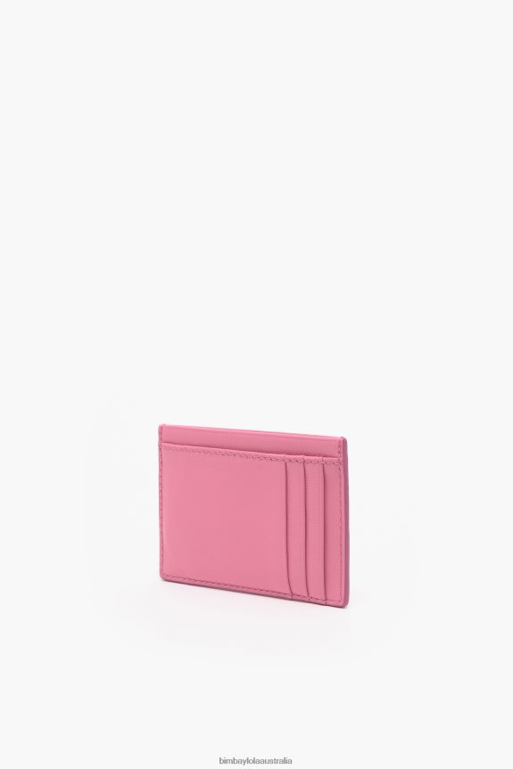 Accessories 4062VZ1127 Pink Bimba Y Lola Leather Cardholder