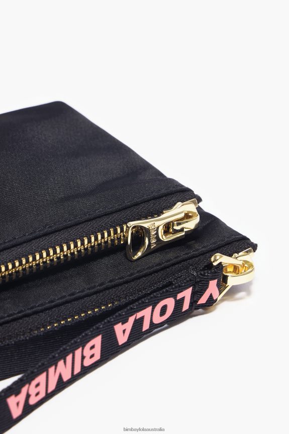 Accessories 4062VZ1017 Black Bimba Y Lola Nylon Purse