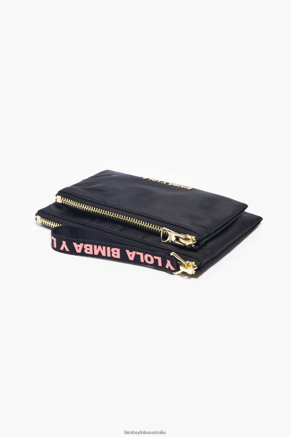 Accessories 4062VZ1017 Black Bimba Y Lola Nylon Purse