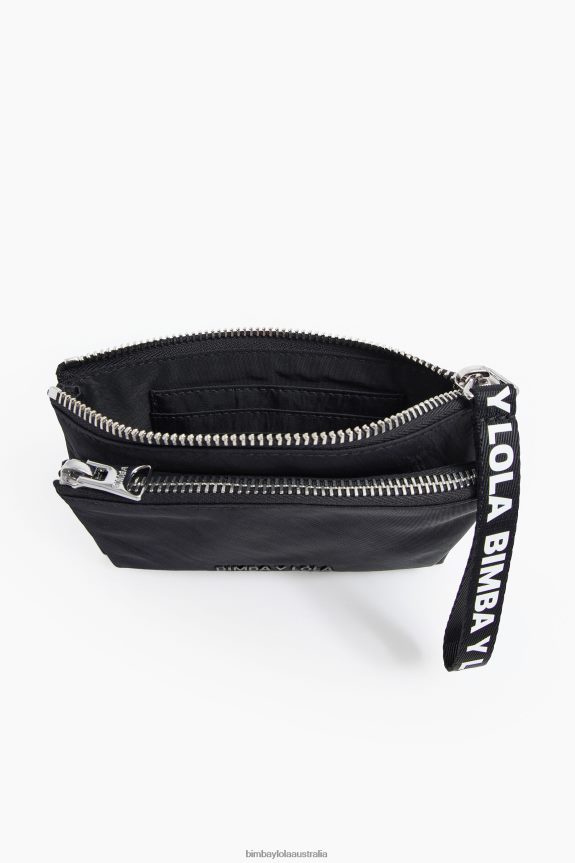 Accessories 4062VZ1018 Black Bimba Y Lola Nylon Purse