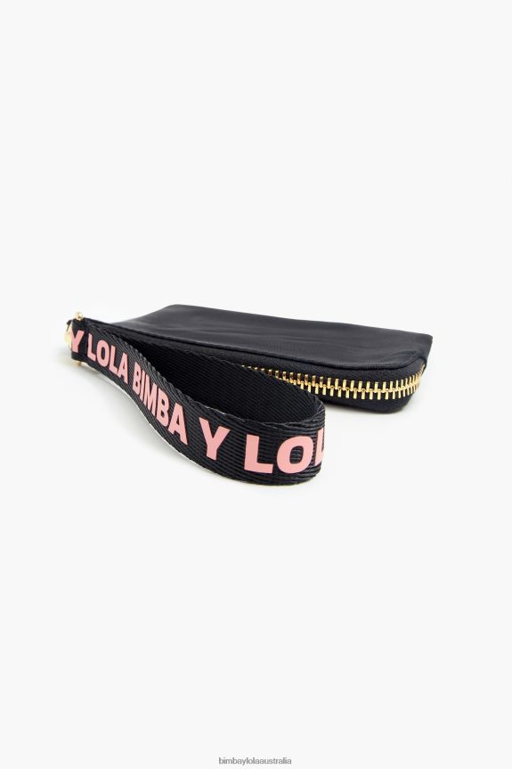 Accessories 4062VZ1019 Black Bimba Y Lola Nylon Coin Purse