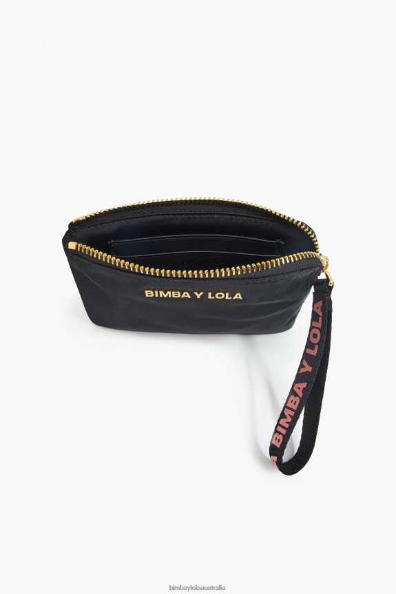 Accessories 4062VZ1019 Black Bimba Y Lola Nylon Coin Purse