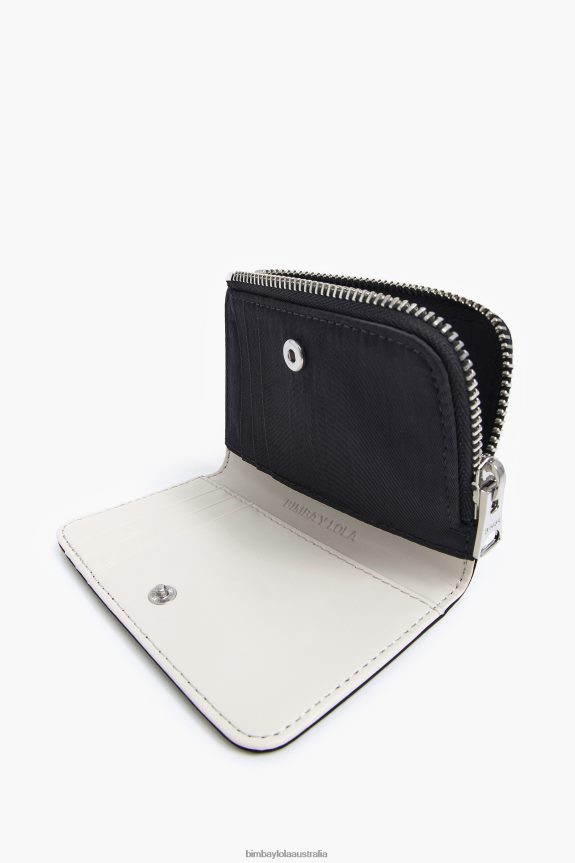 Accessories 4062VZ1021 Black Bimba Y Lola Nylon Rectangular Coin Purse
