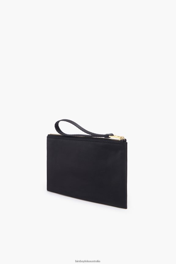 Accessories 4062VZ1028 Black Bimba Y Lola Nylon Double Purse