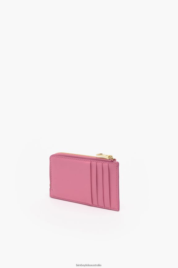 Accessories 4062VZ1034 Pink Bimba Y Lola Leather Rectangular Coin Purse
