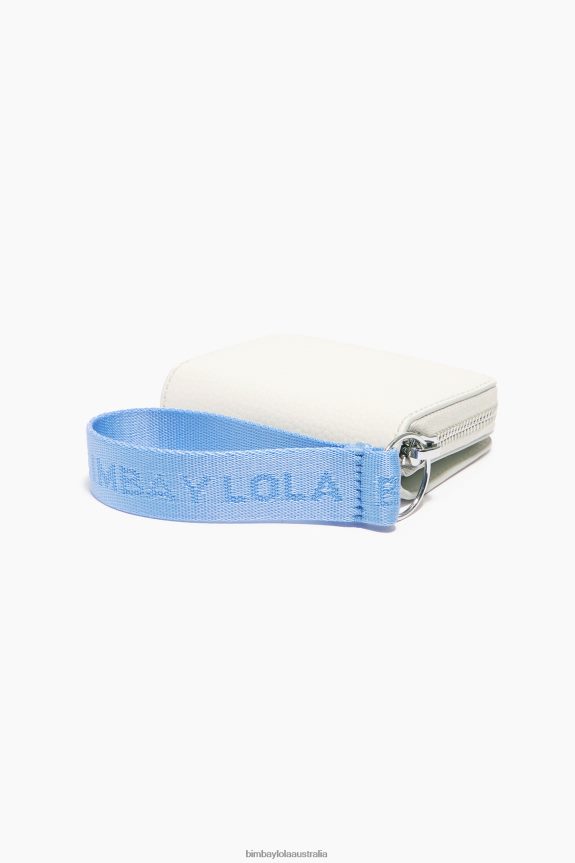 Accessories 4062VZ1046 White Bimba Y Lola Leather Purse