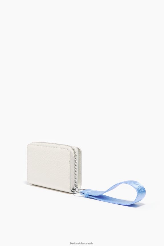 Accessories 4062VZ1046 White Bimba Y Lola Leather Purse