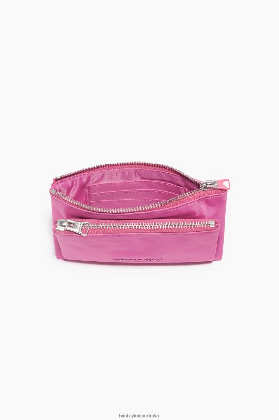 Accessories 4062VZ1056 Pink Bimba Y Lola Nylon Double Purse