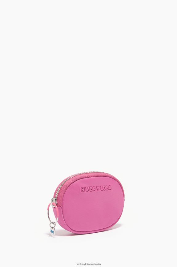 Accessories 4062VZ1062 Pink Bimba Y Lola Nylon Oval Coin Purse