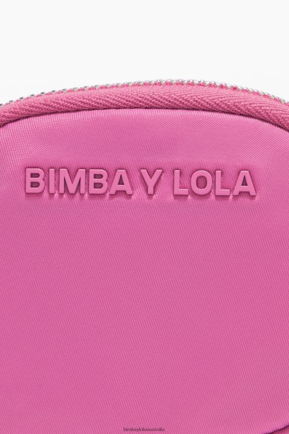 Accessories 4062VZ1062 Pink Bimba Y Lola Nylon Oval Coin Purse