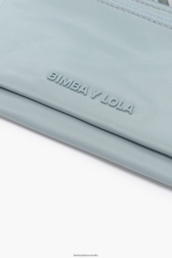 Accessories 4062VZ978 Aquamarine Bimba Y Lola Nylon Double Purse