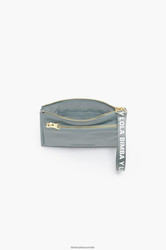Accessories 4062VZ978 Aquamarine Bimba Y Lola Nylon Double Purse