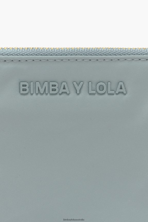 Accessories 4062VZ980 Aquamarine Bimba Y Lola Nylon Curved Coin Purse