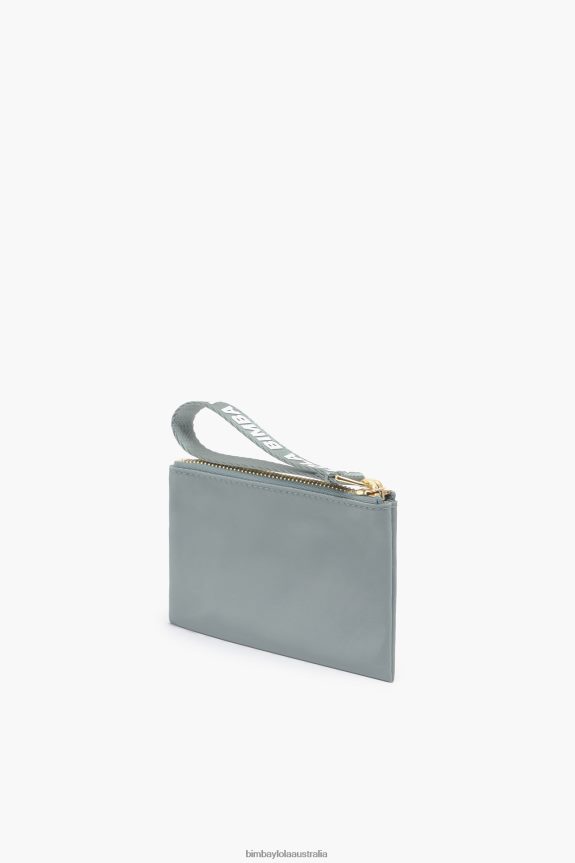 Accessories 4062VZ983 Aquamarine Bimba Y Lola Nylon Rectangular Coin Purse