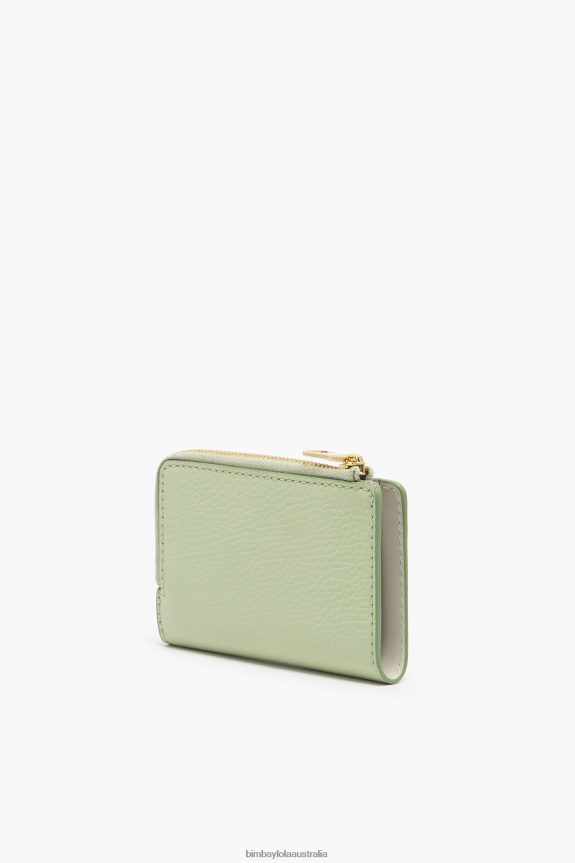 Accessories 4062VZ988 Green Bimba Y Lola Pastel Leather Rectangular Purse