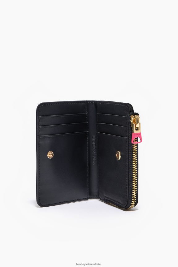 Accessories 4062VZ992 Black Bimba Y Lola Rectangular Purse