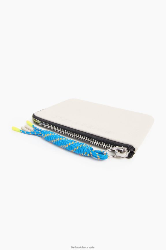 Accessories 4062VZ994 White Bimba Y Lola Leather Coin Purse