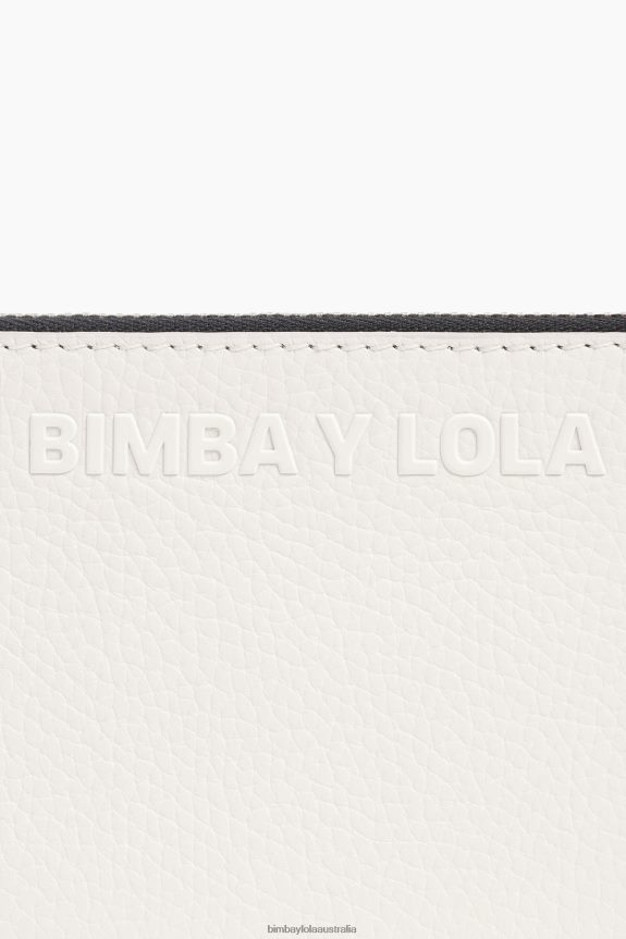 Accessories 4062VZ995 White Bimba Y Lola Leather Coin Purse