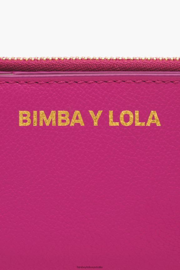 Accessories 4062VZ999 Fuchsia Bimba Y Lola Leather Rectangular Purse