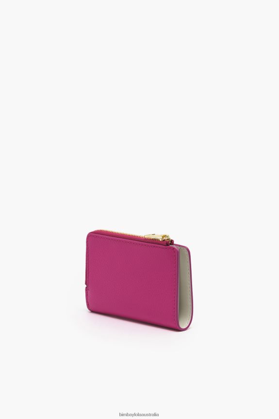 Accessories 4062VZ999 Fuchsia Bimba Y Lola Leather Rectangular Purse