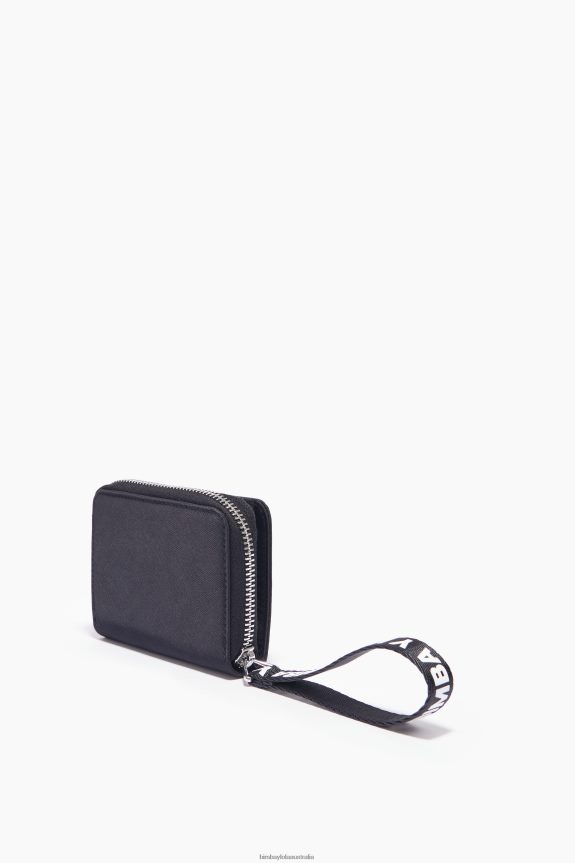 Accessories 4062VZ1132 Black Bimba Y Lola Nylon Flap Purse