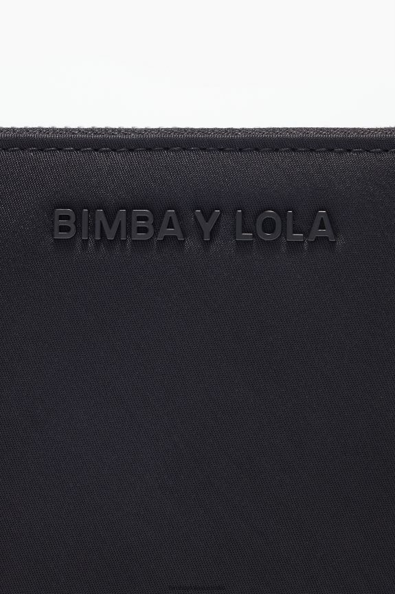 Accessories 4062VZ1133 Black Bimba Y Lola Nylon Book Wallet