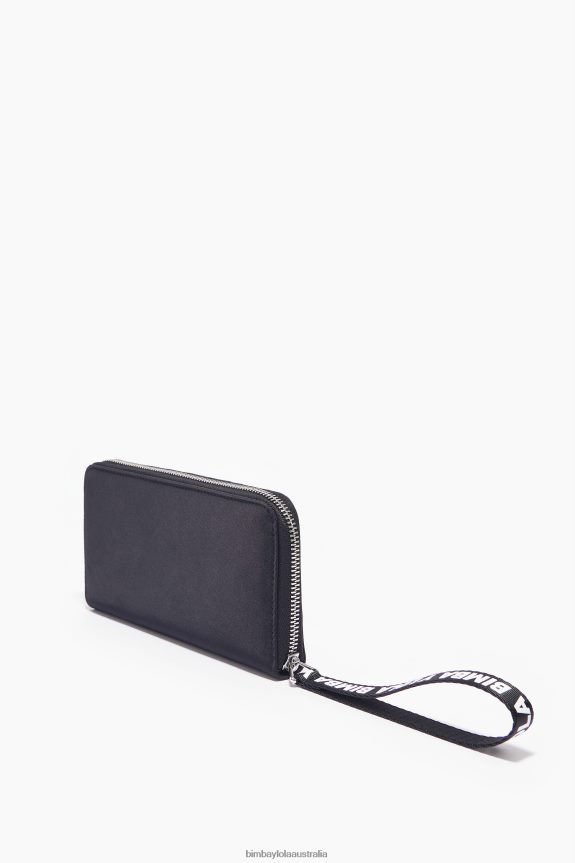 Accessories 4062VZ1133 Black Bimba Y Lola Nylon Book Wallet