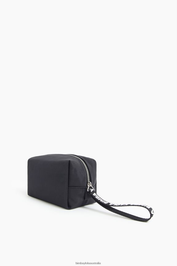 Accessories 4062VZ1134 Black Bimba Y Lola Nylon Make-Up Case