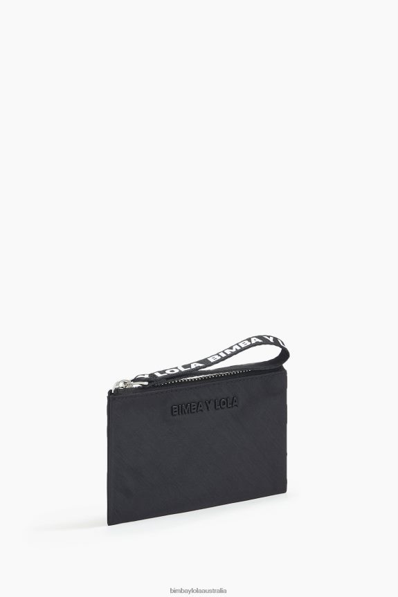 Accessories 4062VZ1136 Black Bimba Y Lola Rectangular Coin Purse