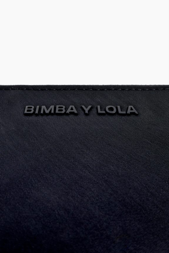 Accessories 4062VZ1136 Black Bimba Y Lola Rectangular Coin Purse