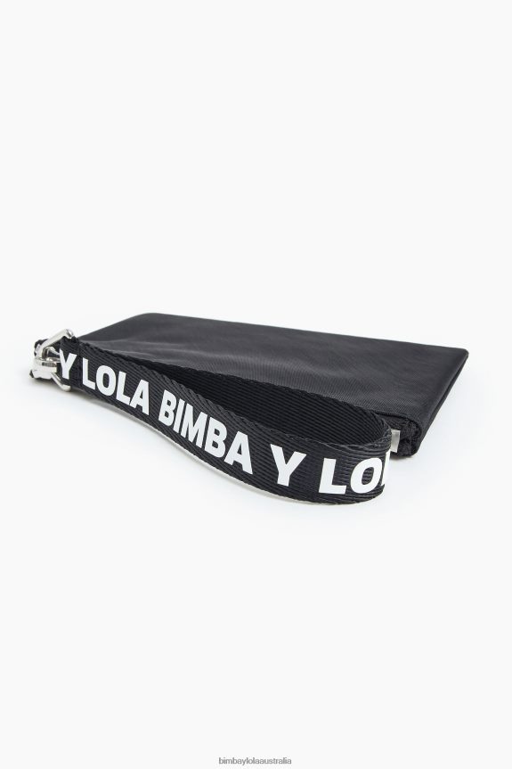 Accessories 4062VZ1136 Black Bimba Y Lola Rectangular Coin Purse
