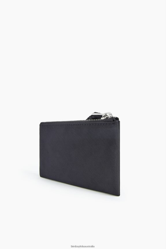 Accessories 4062VZ1136 Black Bimba Y Lola Rectangular Coin Purse