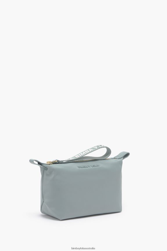 Accessories 4062VZ1091 Aquamarine Bimba Y Lola Nylon Trapezium Make-Up Case