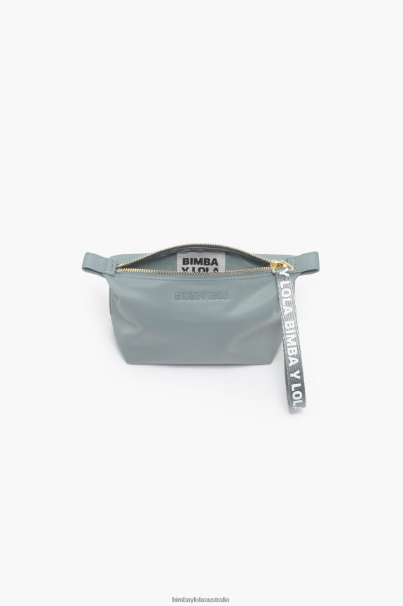 Accessories 4062VZ1091 Aquamarine Bimba Y Lola Nylon Trapezium Make-Up Case