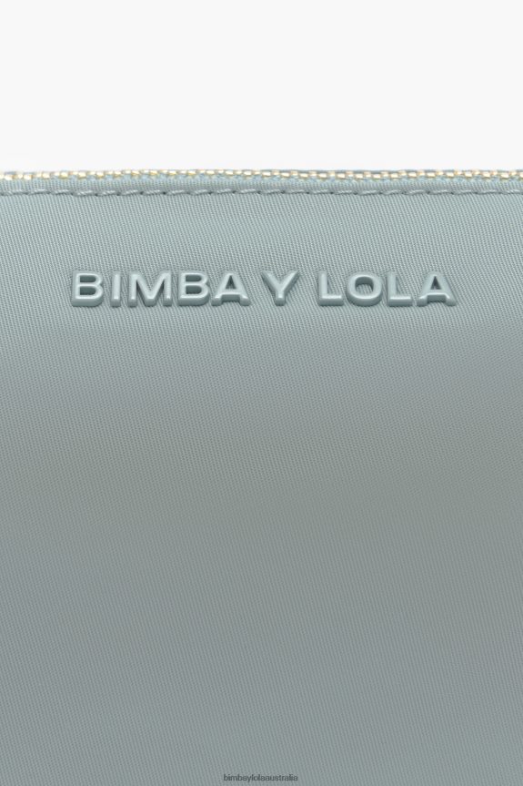 Accessories 4062VZ1091 Aquamarine Bimba Y Lola Nylon Trapezium Make-Up Case