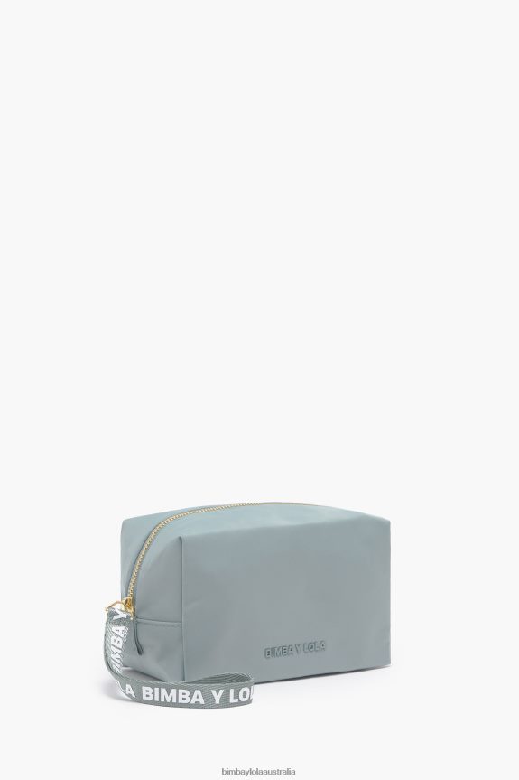 Accessories 4062VZ1093 Aquamarine Bimba Y Lola Nylon Rectangular Make-Up Case