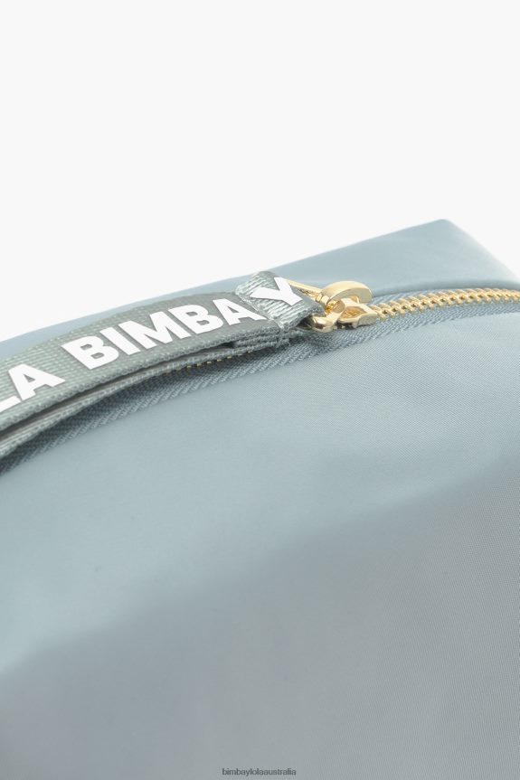Accessories 4062VZ1093 Aquamarine Bimba Y Lola Nylon Rectangular Make-Up Case