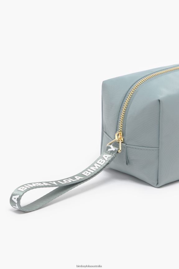 Accessories 4062VZ1093 Aquamarine Bimba Y Lola Nylon Rectangular Make-Up Case