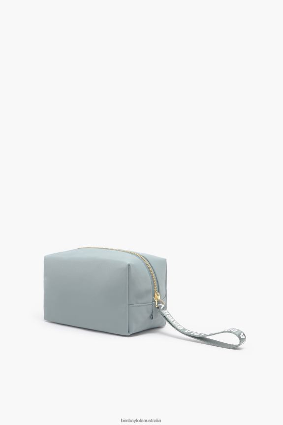 Accessories 4062VZ1093 Aquamarine Bimba Y Lola Nylon Rectangular Make-Up Case