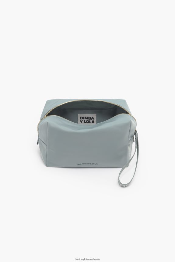 Accessories 4062VZ1094 Aquamarine Bimba Y Lola Nylon Rectangular Make-Up Case