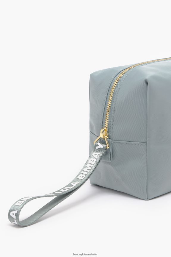 Accessories 4062VZ1094 Aquamarine Bimba Y Lola Nylon Rectangular Make-Up Case