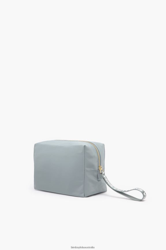 Accessories 4062VZ1094 Aquamarine Bimba Y Lola Nylon Rectangular Make-Up Case