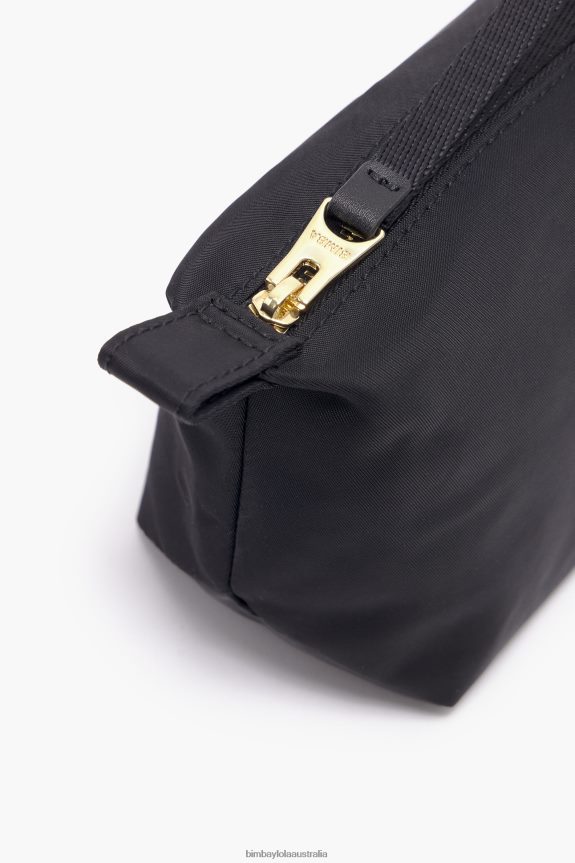 Accessories 4062VZ1098 Black Bimba Y Lola Nylon Trapezium Make-Up Case