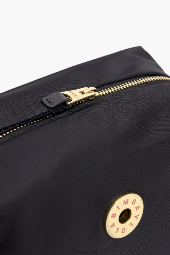 Accessories 4062VZ1099 Black Bimba Y Lola Nylon Rectangular Make-Up Case
