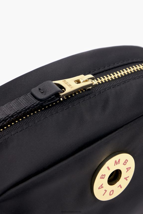Accessories 4062VZ1100 Black Bimba Y Lola Nylon Half-Moon Make-Up Case