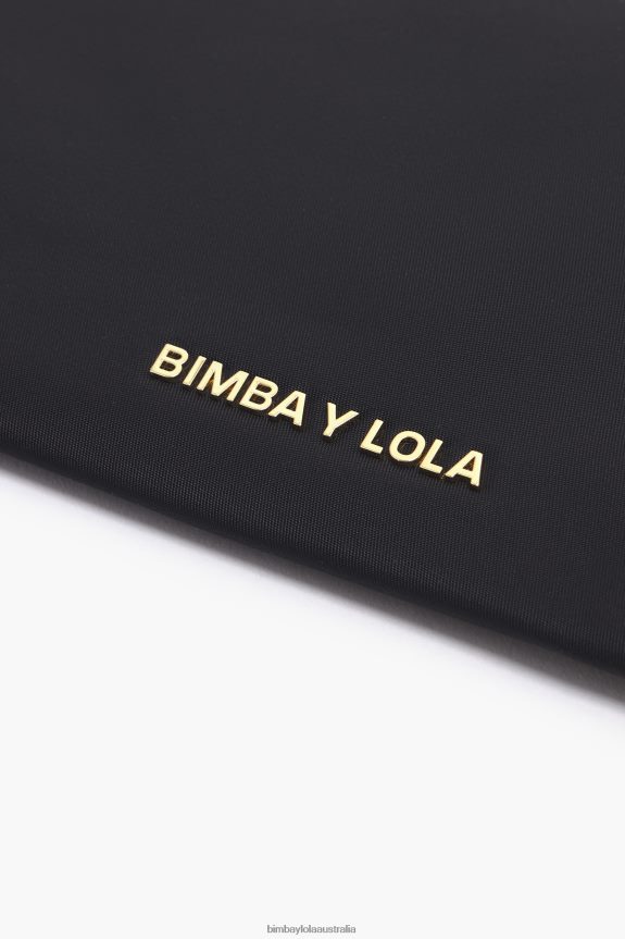 Accessories 4062VZ1101 Black Bimba Y Lola Medium Rectangular Nylon Make-Up Case